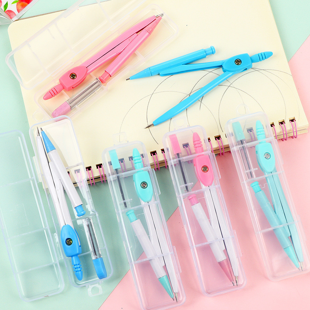 

SET JANGKA SEKOLAH / COD JANGKA SEKOLAH DENGAN ISI PENSIL / JANGKA KOMPAS + ISI PENSIL / MATH COMPASS