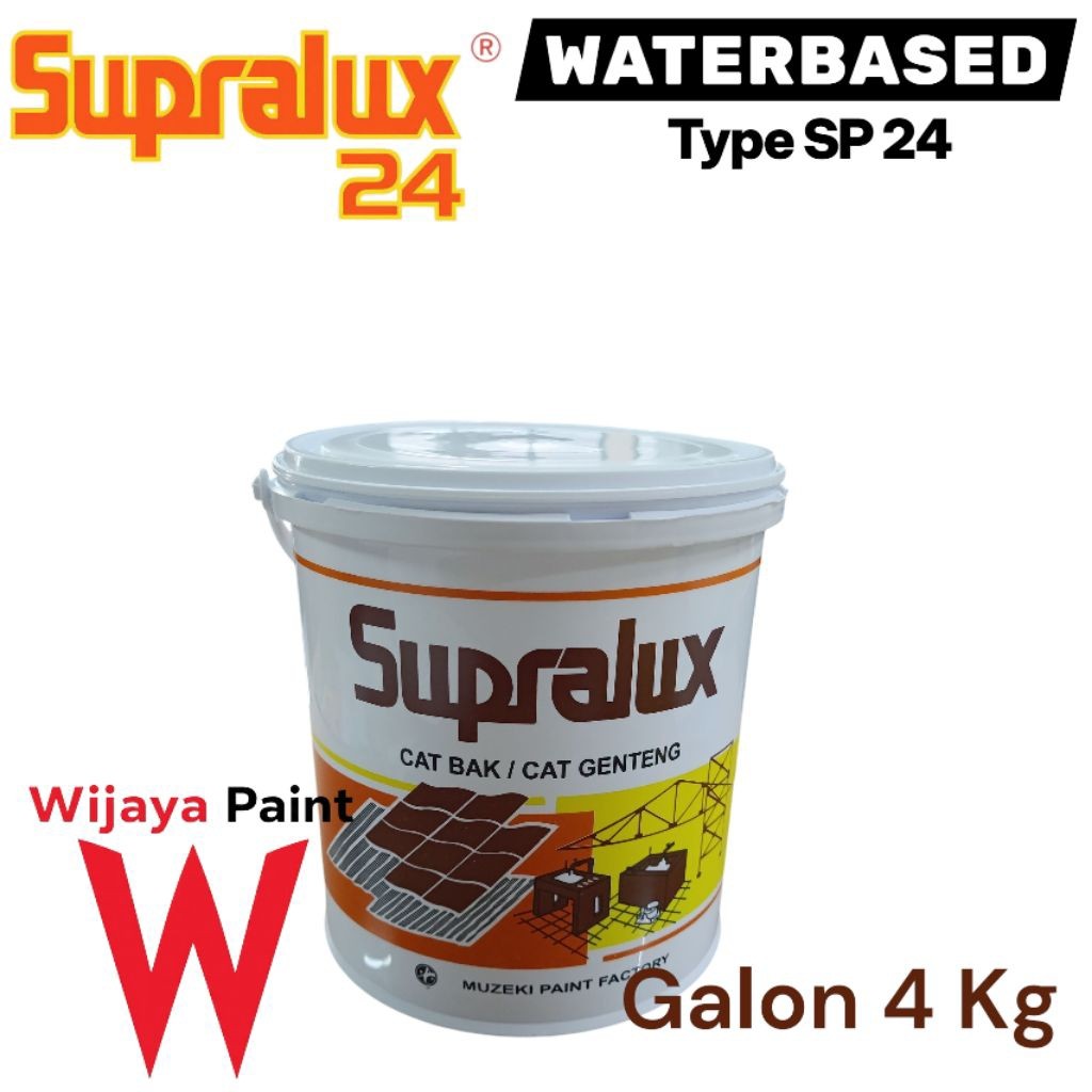 SUPRALUX Cat Genteng SP 24 4kg (Galon)