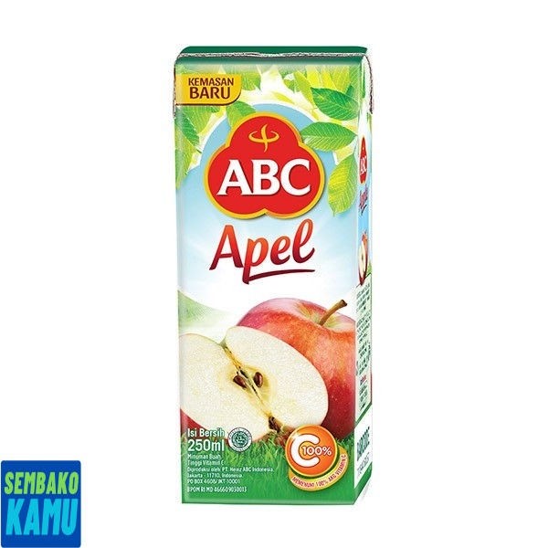 

ABC Juice Apple 250 ml - Jus