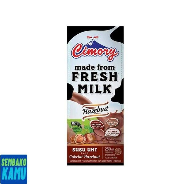 

Cimory Uht Milk Hazelnut 250 ml - Susu