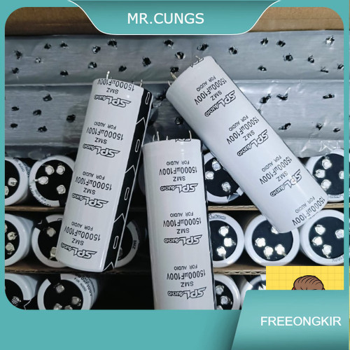 ELKO CAPASITOR SPL AUDIO 15.000uf / 100volt FULL ORIGINAL