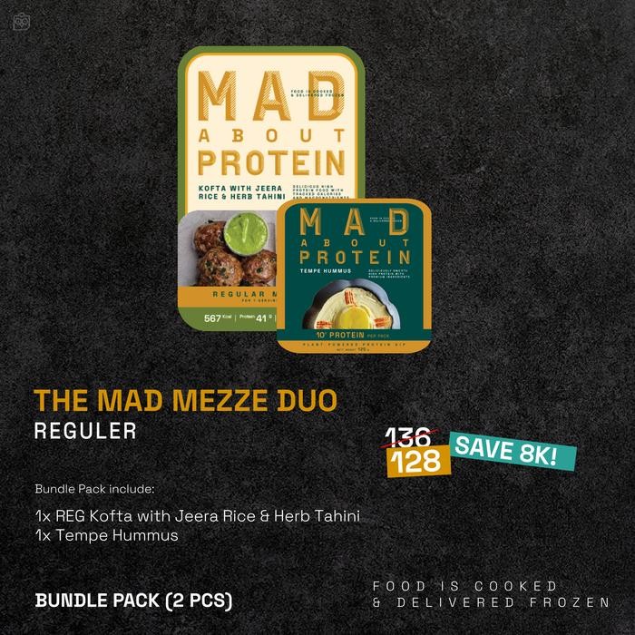 

The Mad Mezze Duo Bundle - Mad About Protein Frozen Mealprep