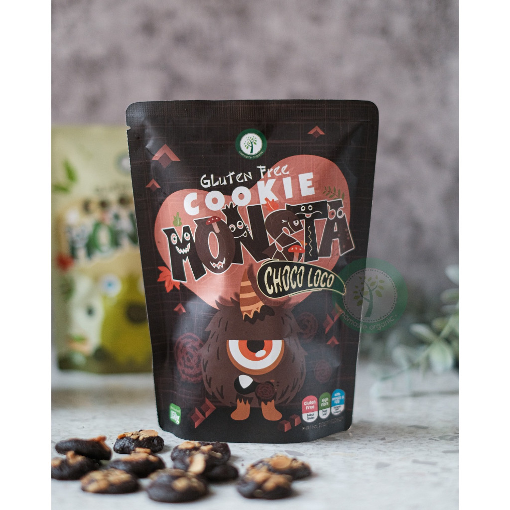

[AS] GLUTEN FREE COOKIE MONSTA - CHOCO LOCO 150GR