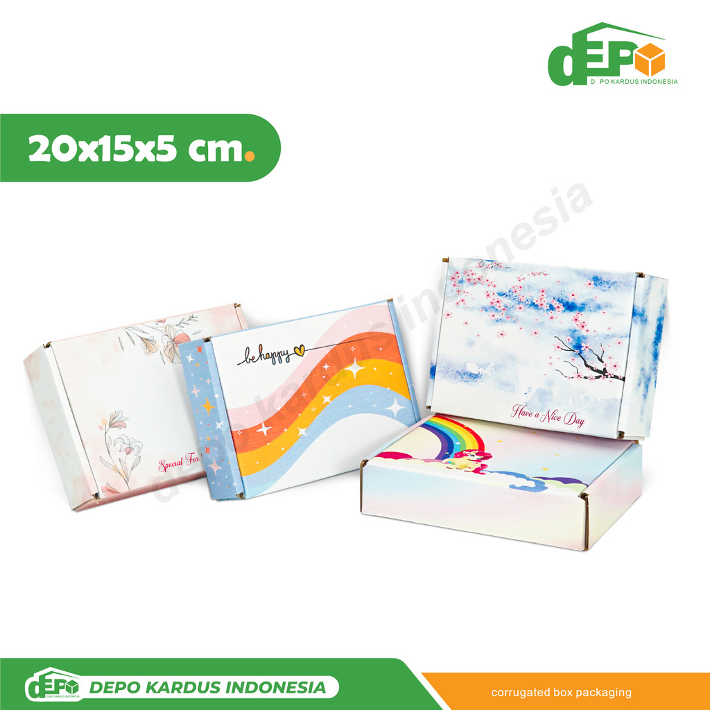 

Box 20x15x5 (FLove) Kardus/kemasan/hampers/hampersbox/giftbox/tinggi5
