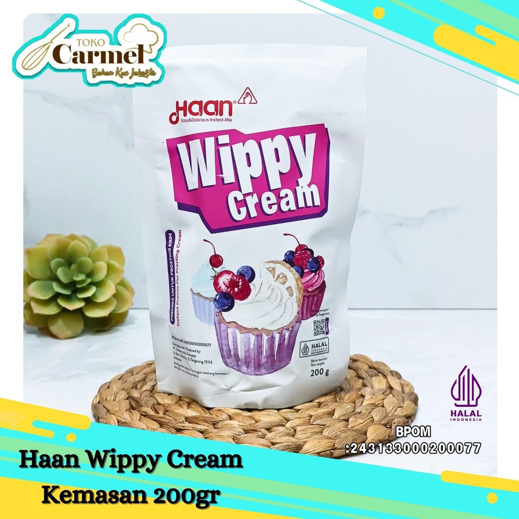 

HAAN Wippy Cream 200gr (Pouch)