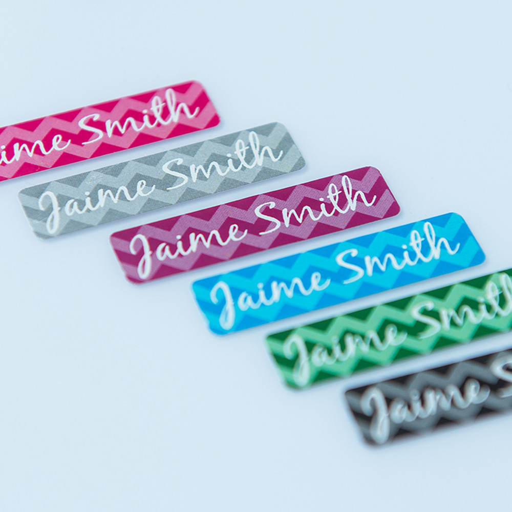 

Waterproof Name Sticker Custom Label Color Student Supplies Daycare Summer Camp Kids Bag Bib Cup Business