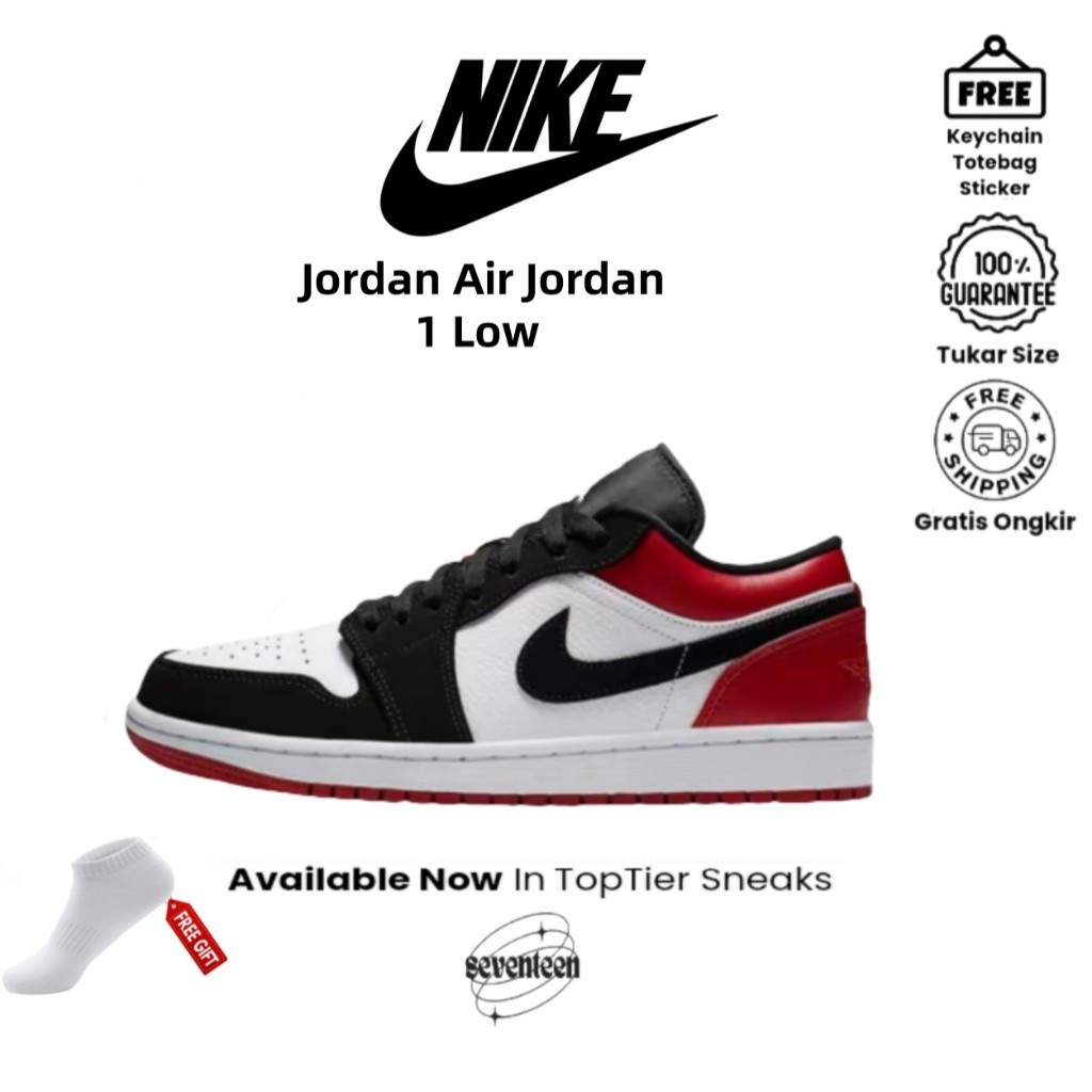 Kombinasi klasik hitam, putih, dan merah, Air Jordan 1 menghidupkan legenda tren kembali