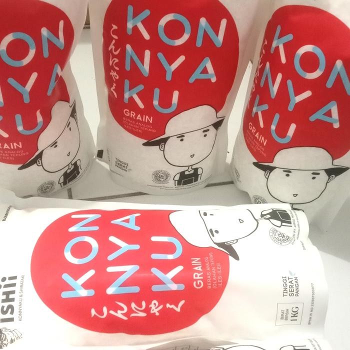 

PROMO! konyaku rice 1 kg sirataki