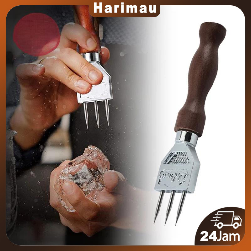 Alat Pemecah Es Batu /Penghancur Es Batu/Manual Ice Pick /Stainless Ice Punch Crusher