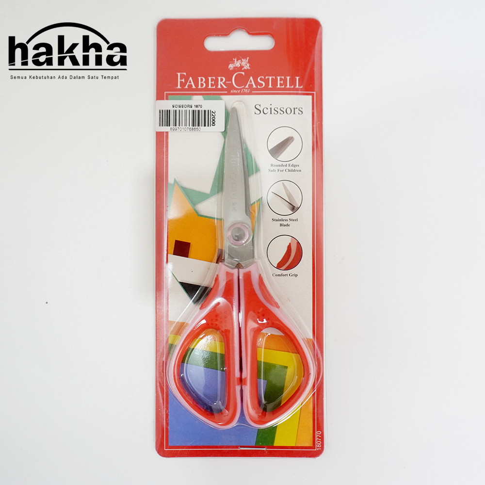 

Faber-Castell Scissors 1870 – Gunting Serbaguna Tajam & Nyaman