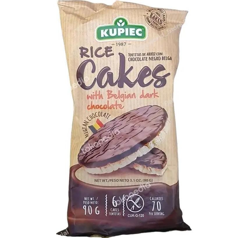 

Kupiec Rice Cakes With Belgian Dark Chocolate IMPORT 90gr