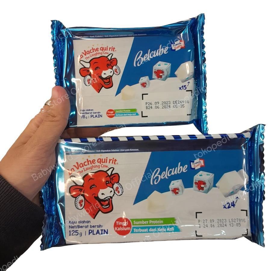 Belcube Plain Keju Mpasi isi 15 / isi 24