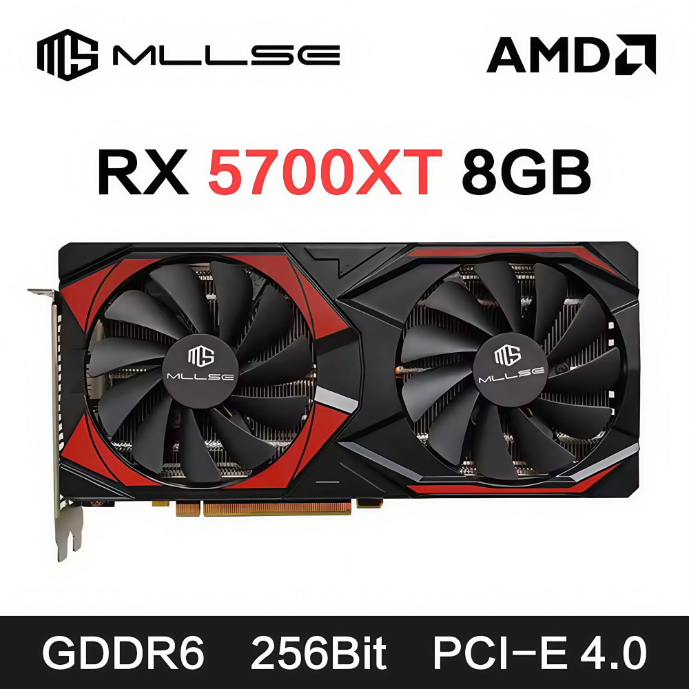 MLLSE AMD Radeon RX 5700XT 8GB Graphics Card GDDR6 DP HDMI