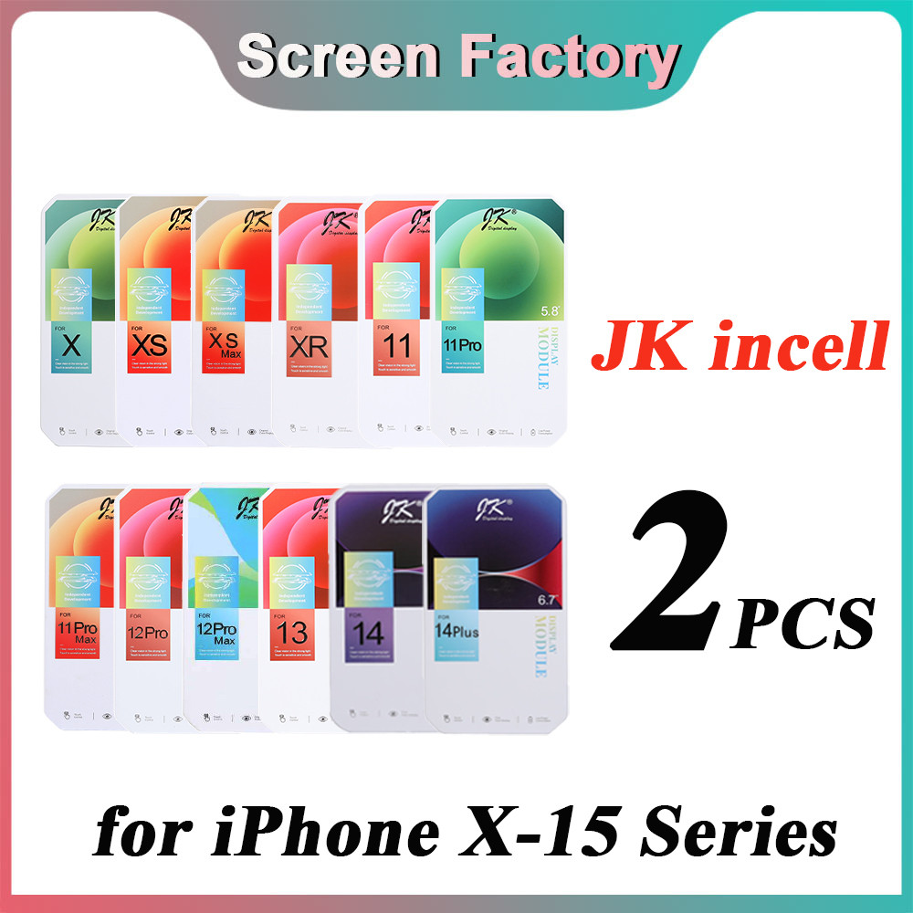 2 Pcs JK Incell LCD Display Support IC for iPhone X XS XR 11 12 Pro 13 14 15 Pro Max Digitizer Assem