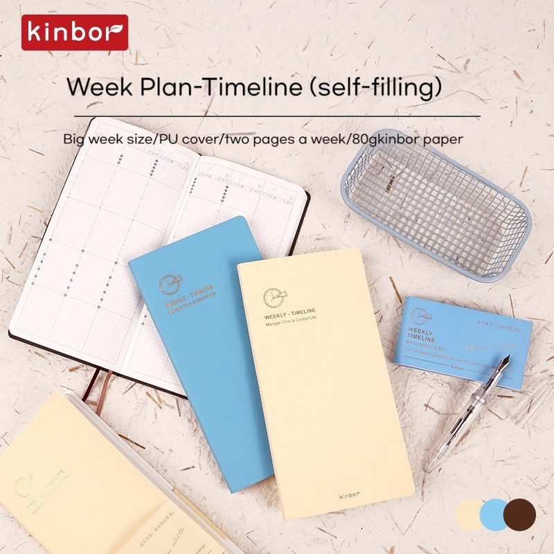

Kinbor 2025 Time Management Planner Cuadernos Pu Schedule Book With Agenda Calendar Diary Monthly Weekly Plan Todo List Gifts