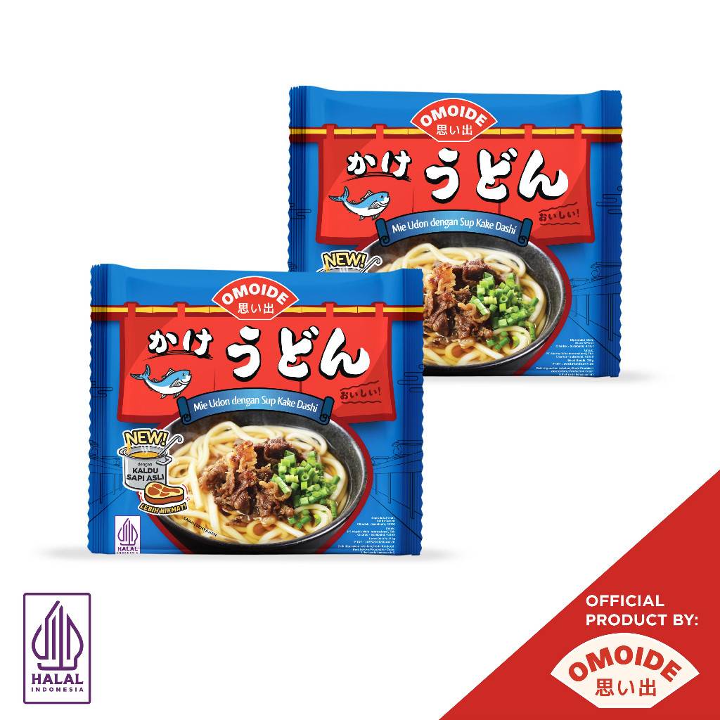 

Omoide Paket Isi 2 - Kake Udon 150 gr