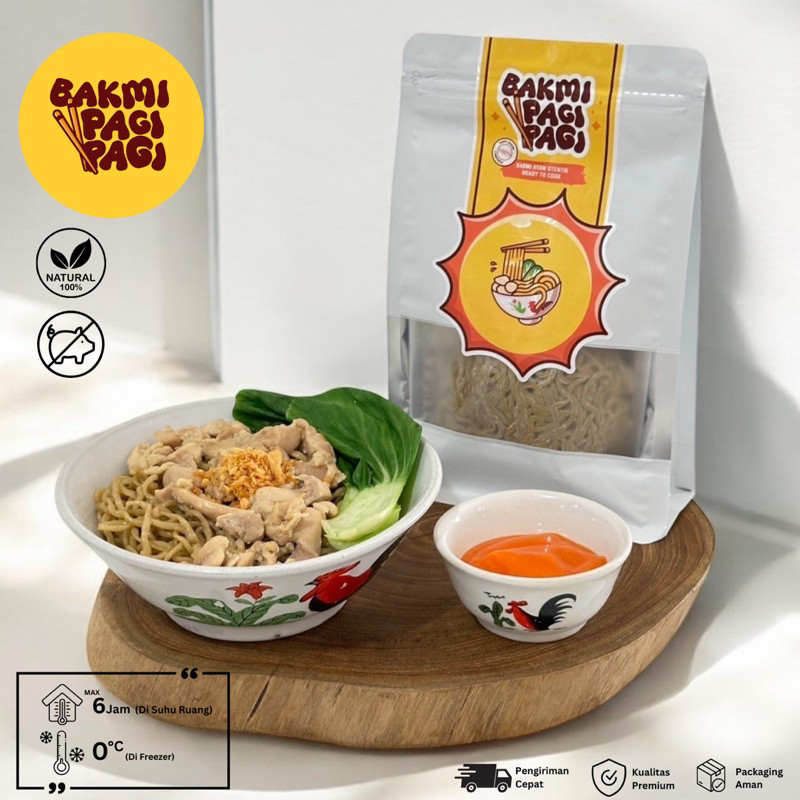 

Bakmi Pagi Pagi - Bakmi Ayam Otentik Premium - Siap Masak