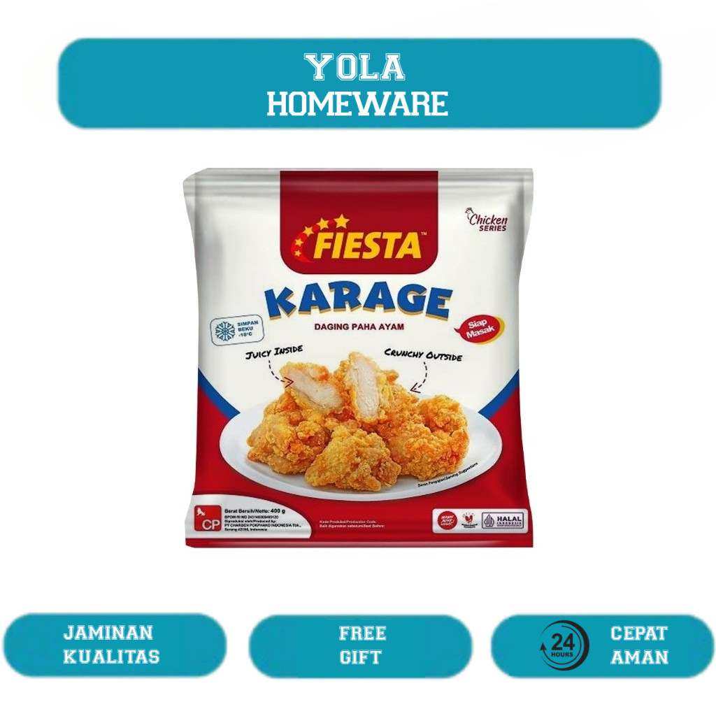 

Fiesta Karage, Olahan Daging Ayam - Brothermeatshop