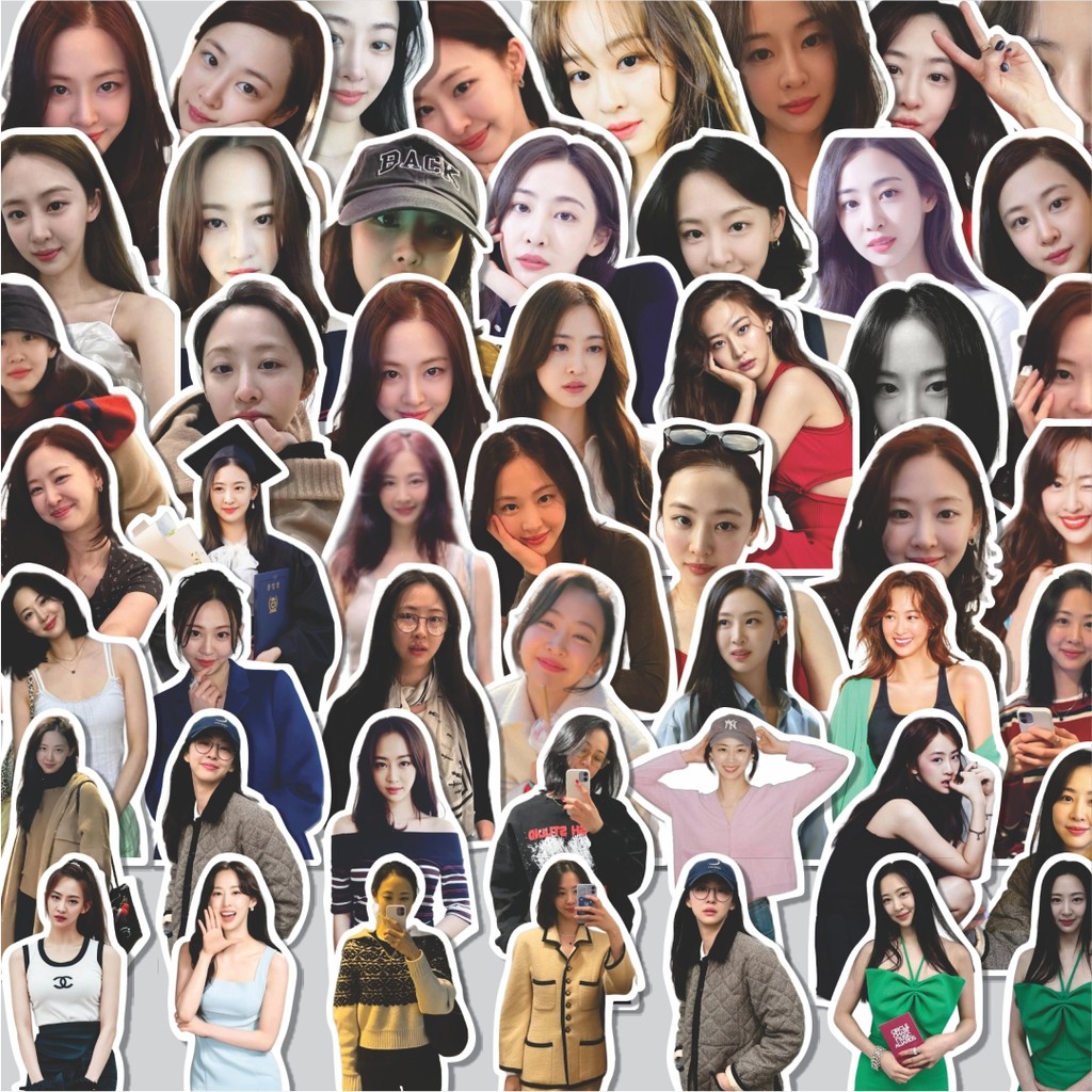 

Stiker Cutting Pack Stiker Sistar Dasom (KIM DA SOM) Isi 100Pcs Series Aesthetic Lucu Keren Untuk Koper Bahan Vynil