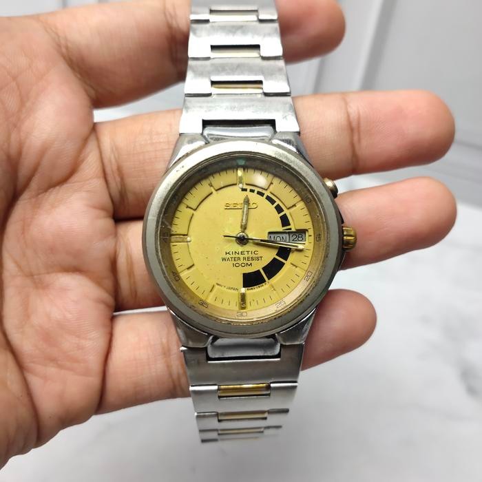 Jam Seiko Kinetic Automatic Rep Second