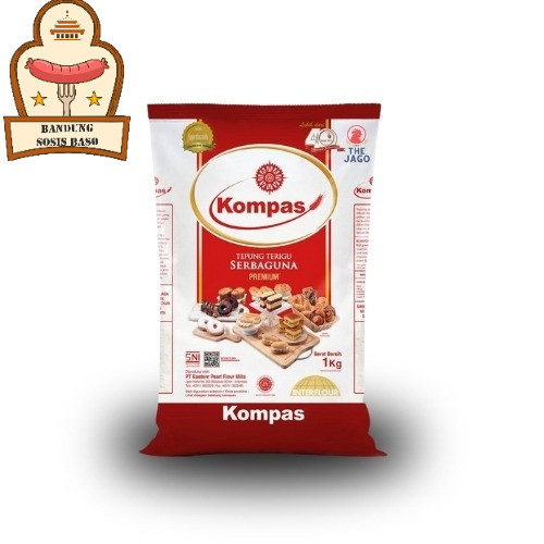 

Tepung Terigu Kompas 1kg - Pilihan Ekonomis & Serbaguna untuk Semua Adonan