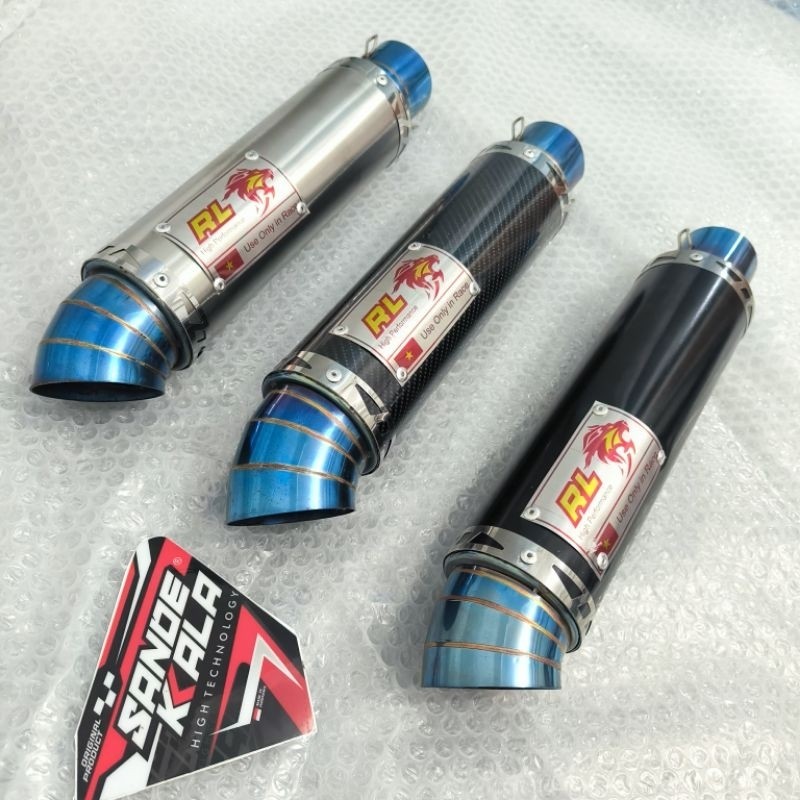 RL REDLEO EKZOS RACING 51MM REDLEO RL MUFFLER ONLY UNIVERSAL 51MM