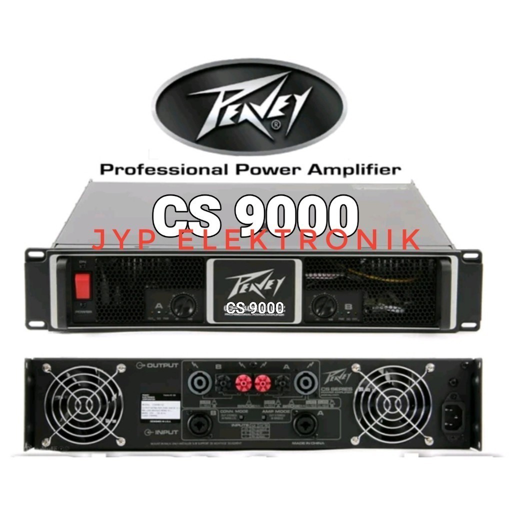 POWER AMPLIFIER PEAVEY CS 9000 / CS9000 / CS-9000 NEW