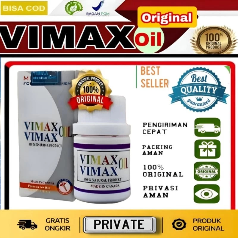 MINYAK VIMAX IMPORT CANADA OBAT PEMBESAR PENIS KELAMIN PRIA HASIL PERMANEN ORIGINAL HERBAL orii