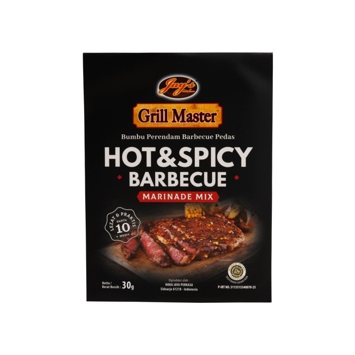 

Jay's Grill Master Hot & Spicy Barbecue Marinade Mix