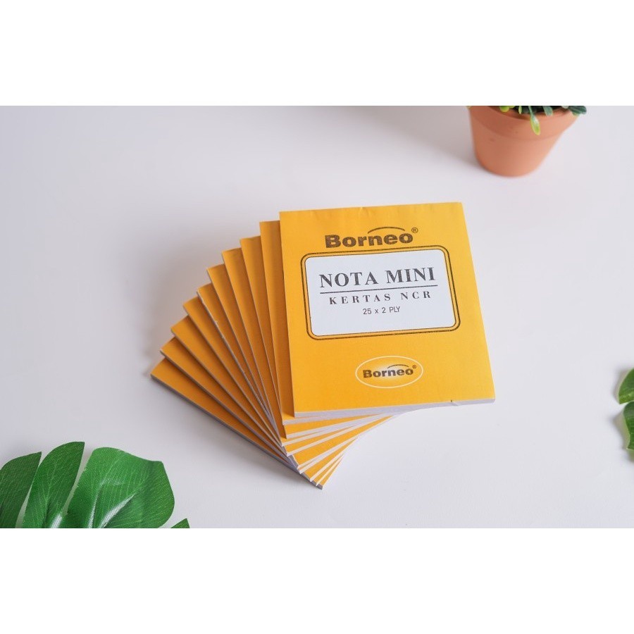 

PROMO - NOTA KONTAN MINI BORNEO 2PLY NTOB0007 / PCS- BIGSELLER