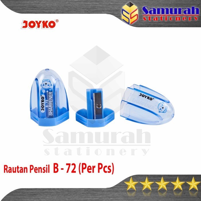 

Rautan Pensil Joyko B-72 PCS / Serutan Pinsil / Pencil Sharpener B 72