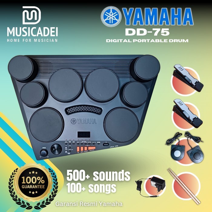 Drum Pad Elektrik YAMAHA DD75 / DD-75 / DD 75