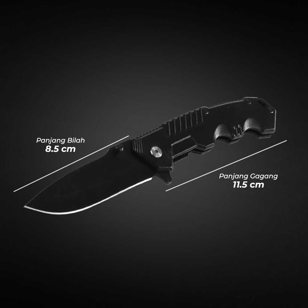 PEGASI Pisau Lipat Tactical Folding Knife Survival Camping EDC