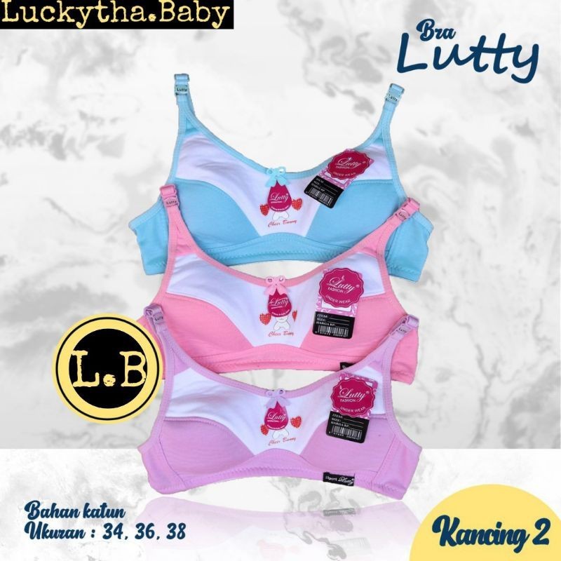 2 PCS |   bh lutty abg remaja busa tipis size 32.34.36 / bra lutty abg / bh lutty