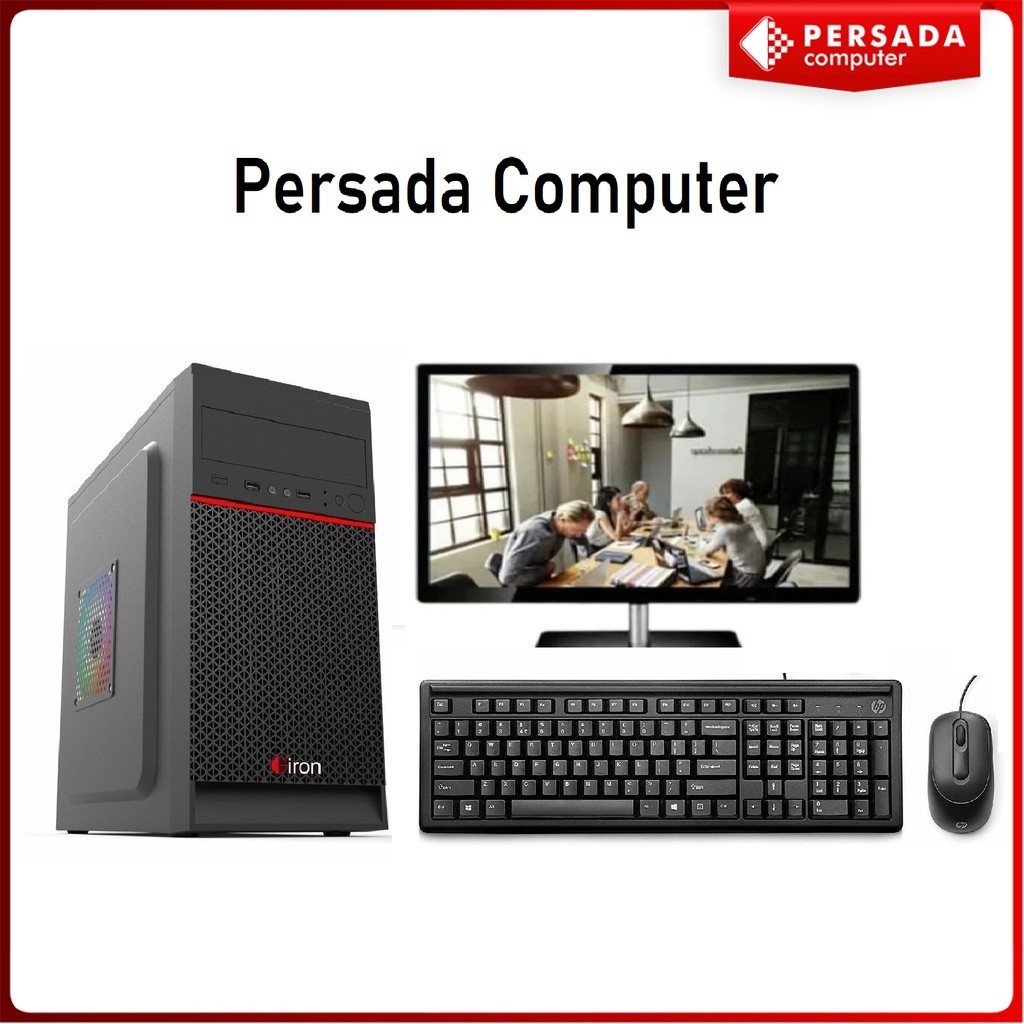 FullSet PC Rakitan Lengkap Core i5 I Ram 8GB I SSD 120GB I 500GB I LED