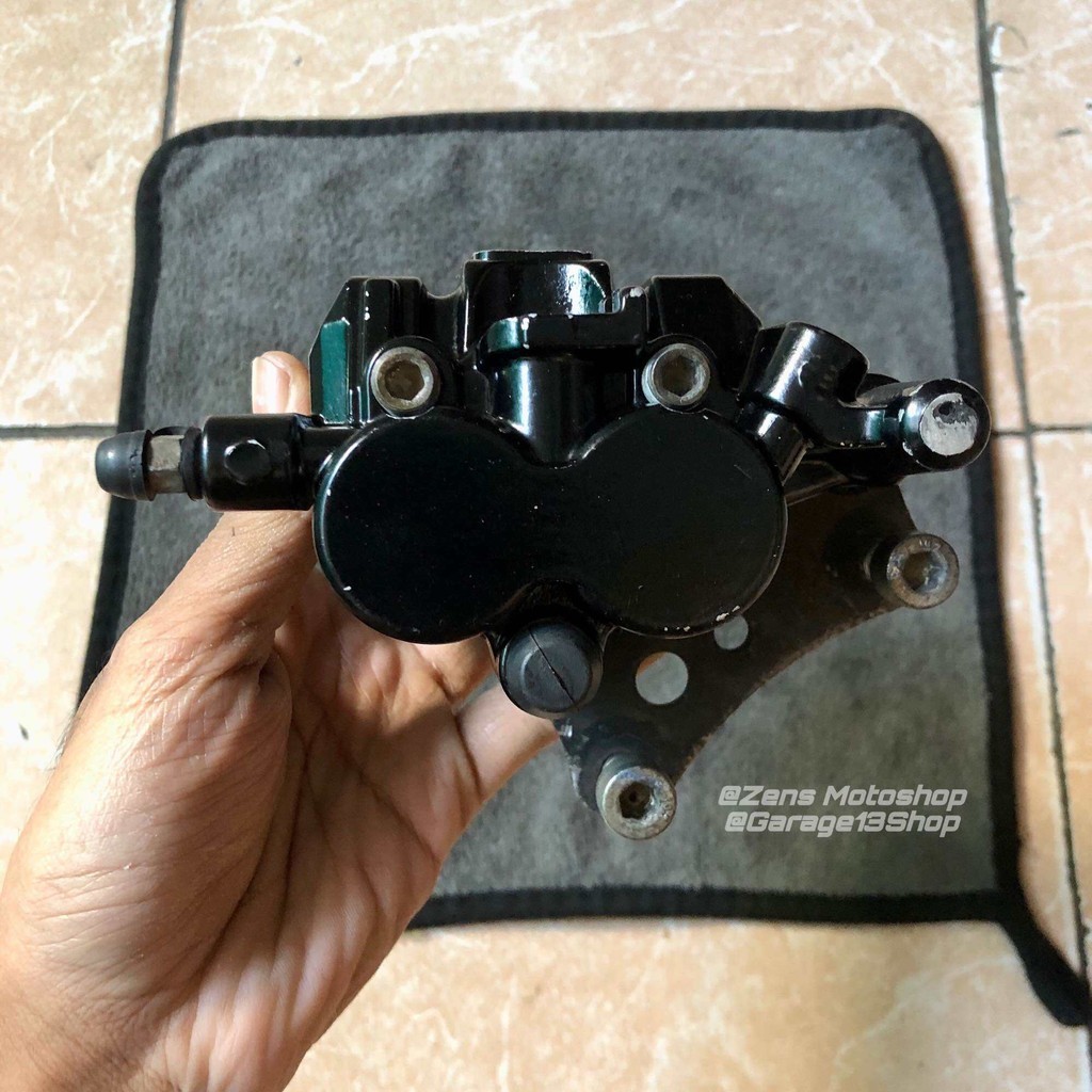 Kaliper Rem Belakang Kawasaki Ninja RR R VR SS 250 Karbu/Fi Set Original Copotan