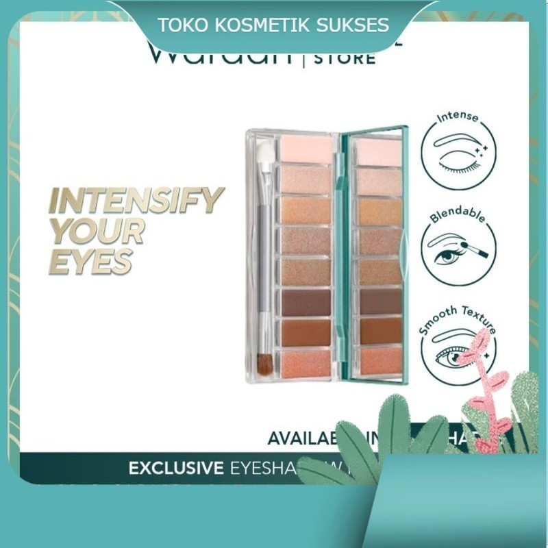 Wardah Exclusive Eyeshadow Pallete | EYESHADOW WARDAH