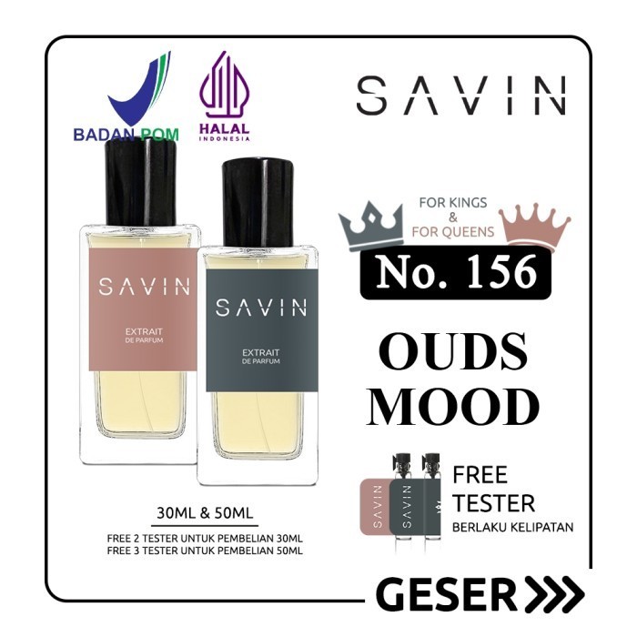 SAVIN PARFUM NO 156 - OUDS MOOD - 30ML, PRIA