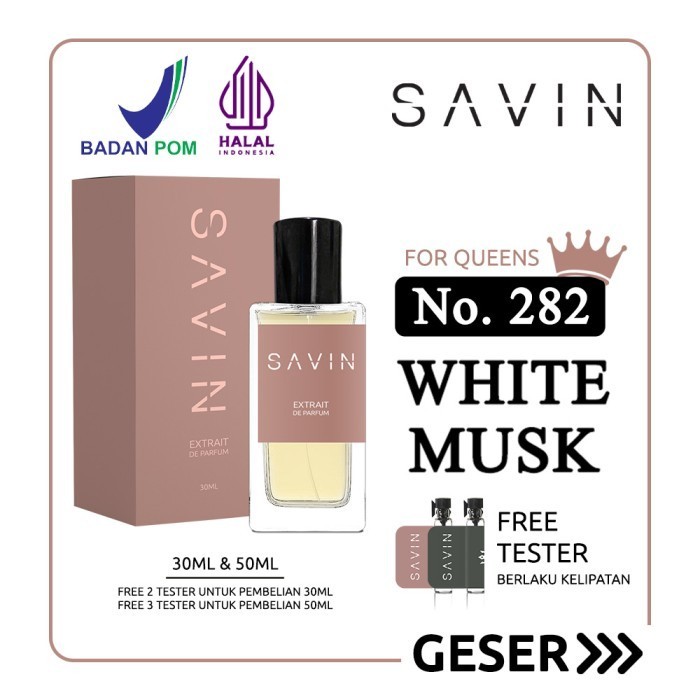 SAVIN PARFUM No. 282 White Musk - 30ml