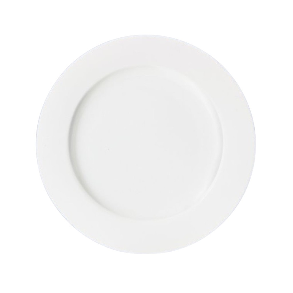 Piring Salad Putih Keramik 8.8 inch White Salad Plate