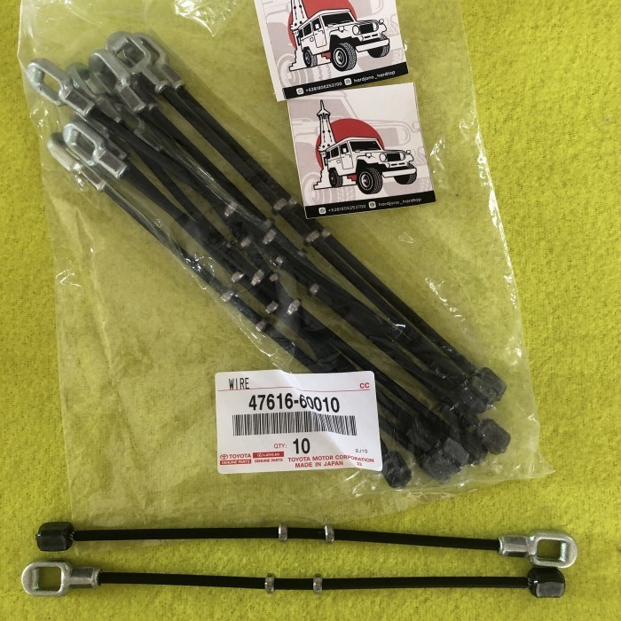 kawat kabel rem tangan wire parking hand brake hardtop fj40 bj40