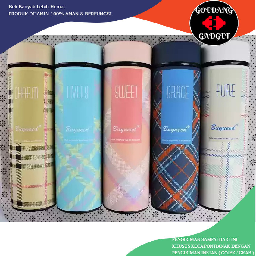 

500ML THERMOS LED TAMPILKAN SUHU DERAJAT CELCIUS DALAM BOTOL TERMOS 500 MILI + FITUR TERMOMETER PENGUKUR SUHU AIR PANAS