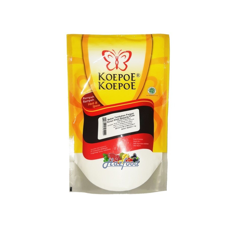 

Koepoe Koepoe Kupu Bawang Putih Bubuk Garlic Powder 1 Kg