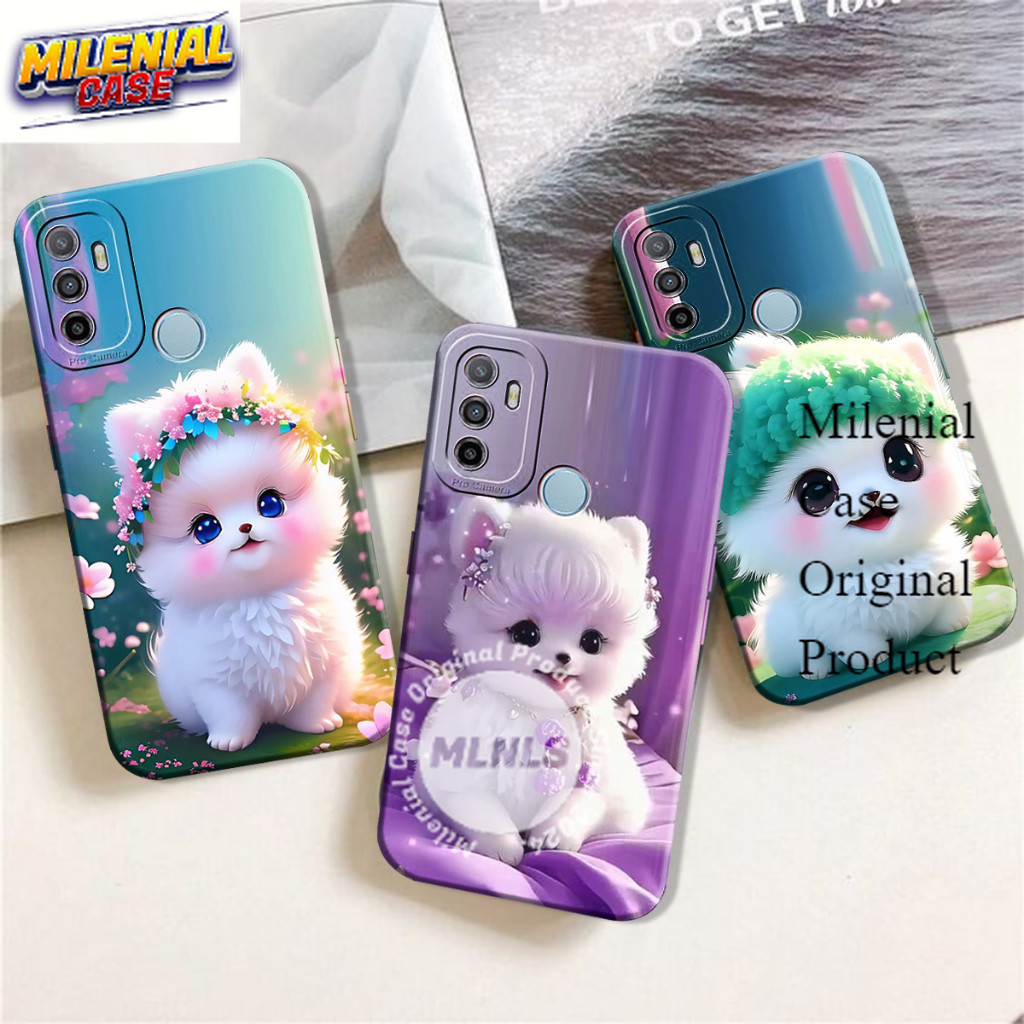 Softcase Hp OPPO A53 2020/A33 2020/A32 Motif Cats Cute Lucu Cantik Kekinian - Oppo a53 - oppo a33 - 
