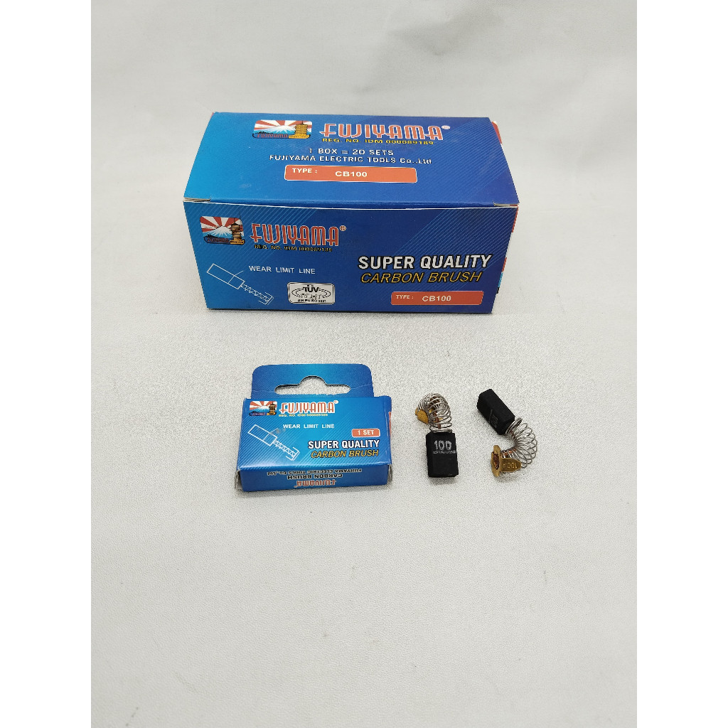 Brostel Fujiyama/Carbon brush CB100 Fujiyama/Arang brostel berkualitas