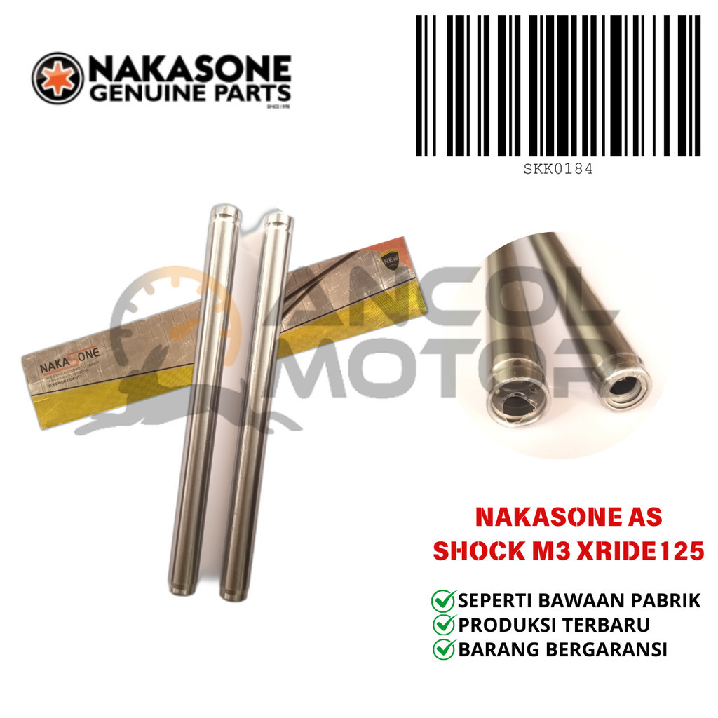 Nakasone As Shock Depan Mio M3125 X-Ride125 Pipa Garpu ShockBreaker