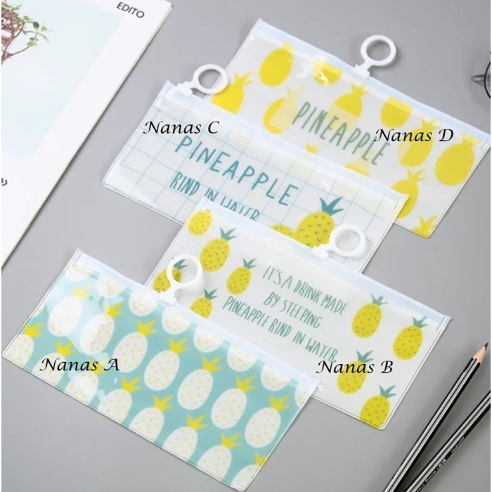 

TP0067 Tempat Pensil PVC Hawaii Pineapple Nanas - Nanas A