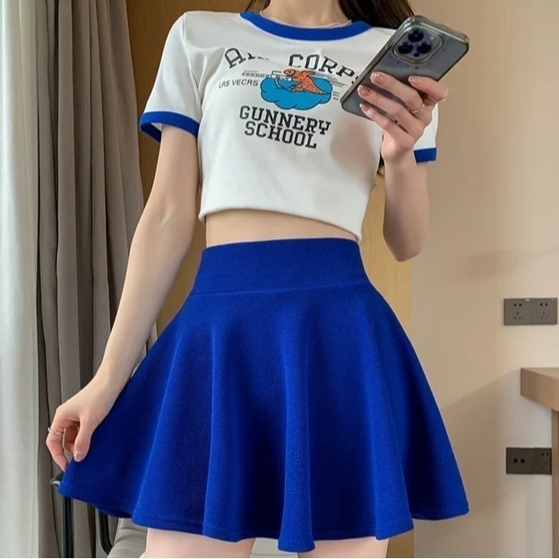 Rok Mini Korean Style Bawahan Wanita