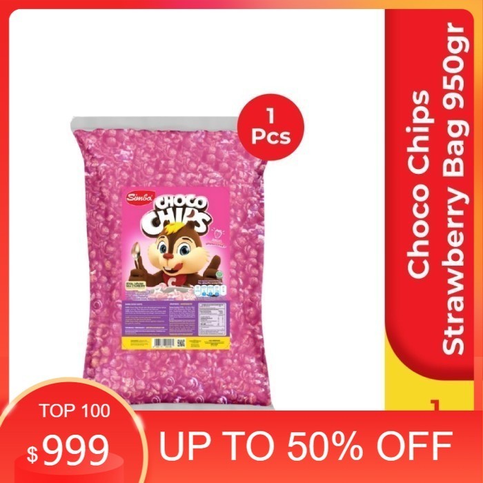 

SIMBA Sereal Choco Chips Strawberi Bag 1 kg
