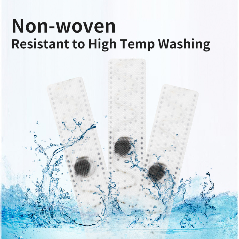 Made In China UHF Sew Soft Textile Non-Woven Label Laundry Tag RFID Laundry Tag